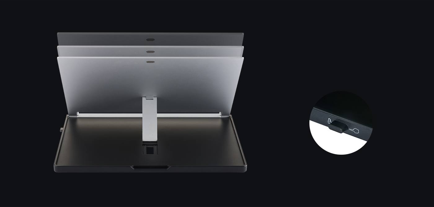 XP-Pen AC18 Multifunktionaler Metallständer:Mehrere Blickwinkel