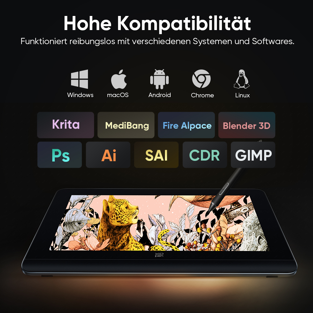 Artist Pro 16 Gen 2 | XP-PEN Offizielles Store