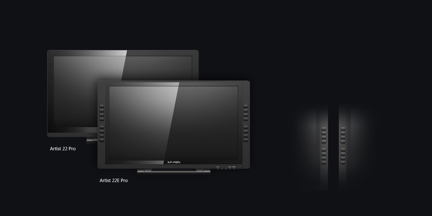XP-PEN Artist 22E Pro Grafiktablett mit Display-01