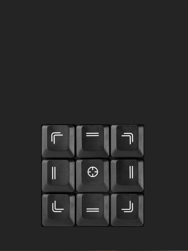 XP-Pen AC19 Schnellzugrifftaste Fernbedienung Tastatur-01