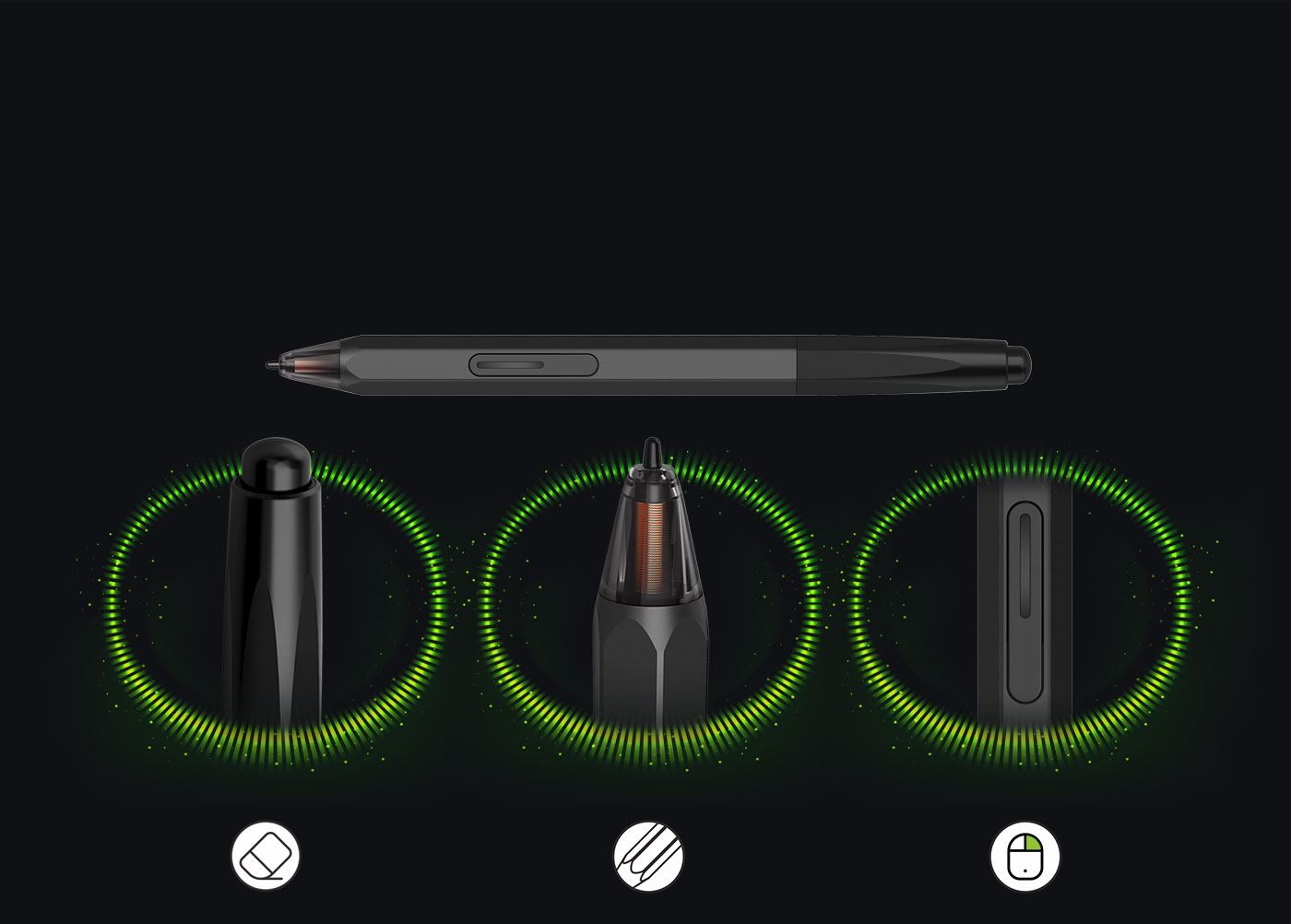XP-PEN Deco 02 Grafiktablett:stift
