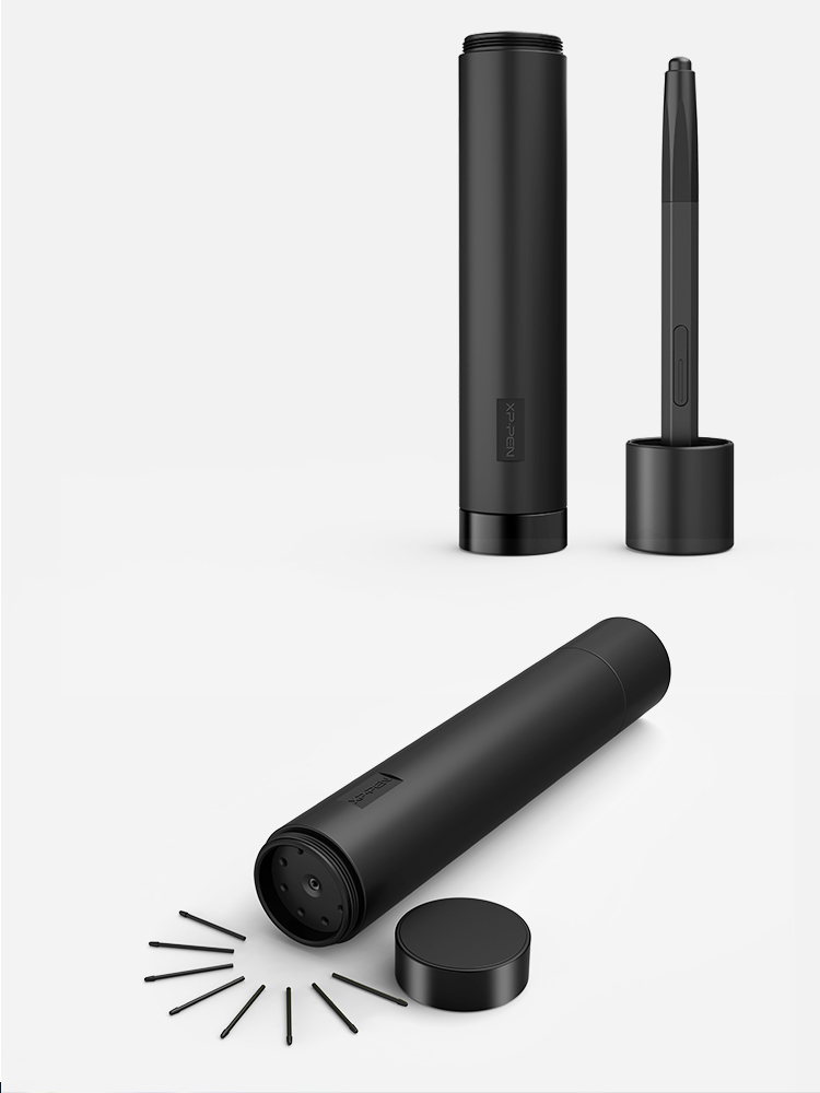 XP-PEN Deco 02 Grafiktablett:stylus
