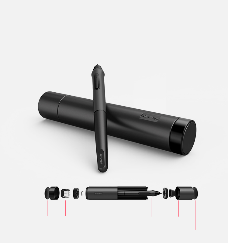 XP-PEN Deco 03 Grafiktablett:Multi-function Pen Holder