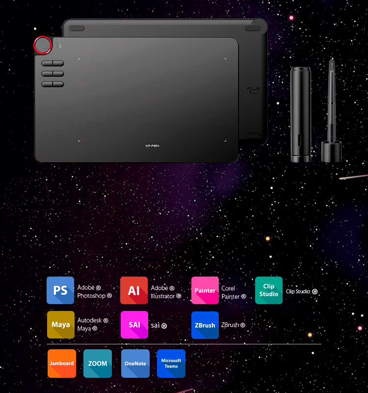 XP-PEN Deco 03 Grafiktablett-06