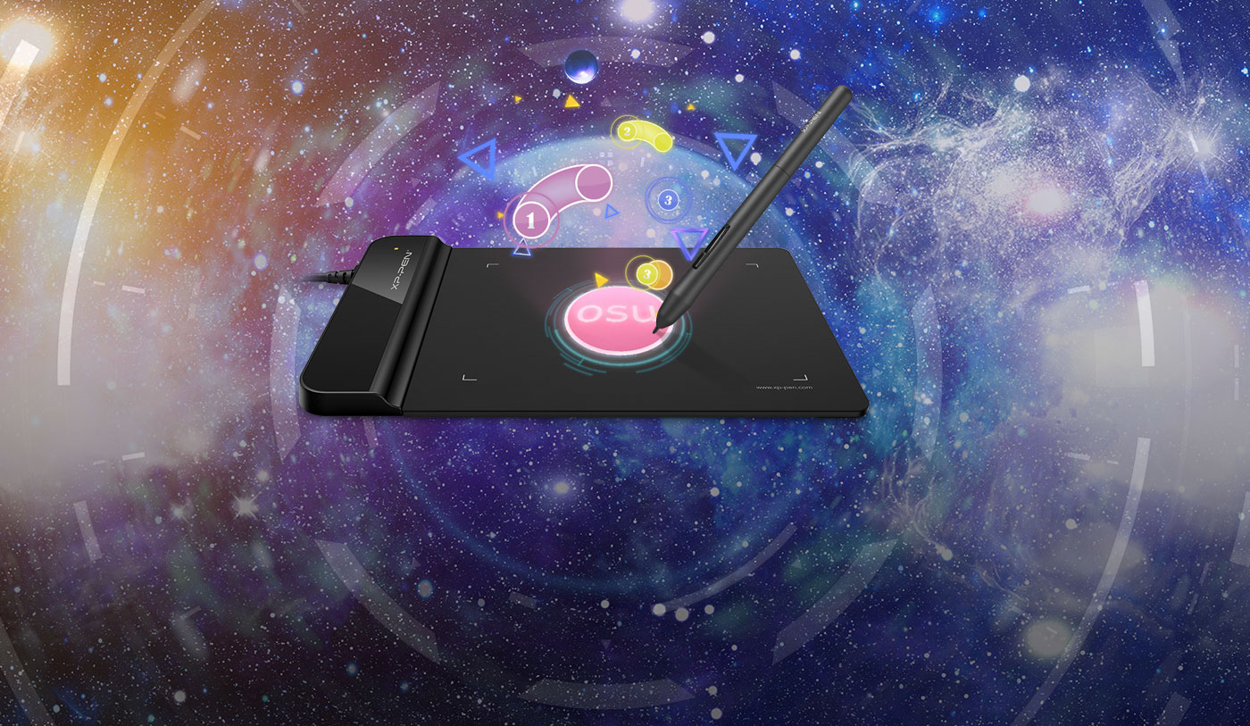 XP-PEN Star G430S Grafiktablett:OSU Assistent